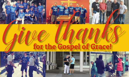 Give Thanks for the Gospel of Grace!