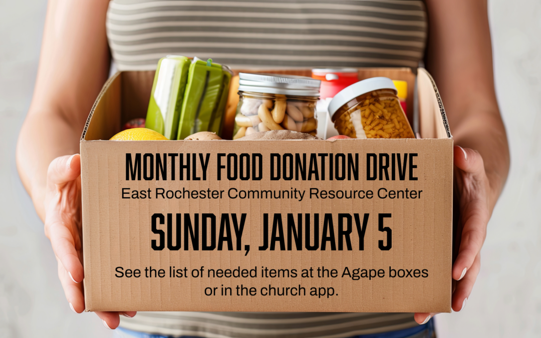 Monthly Food Drive