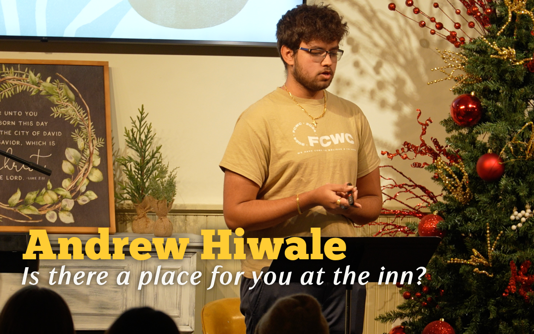 Andrew Hiwale Teaches Lesson at Youth Group